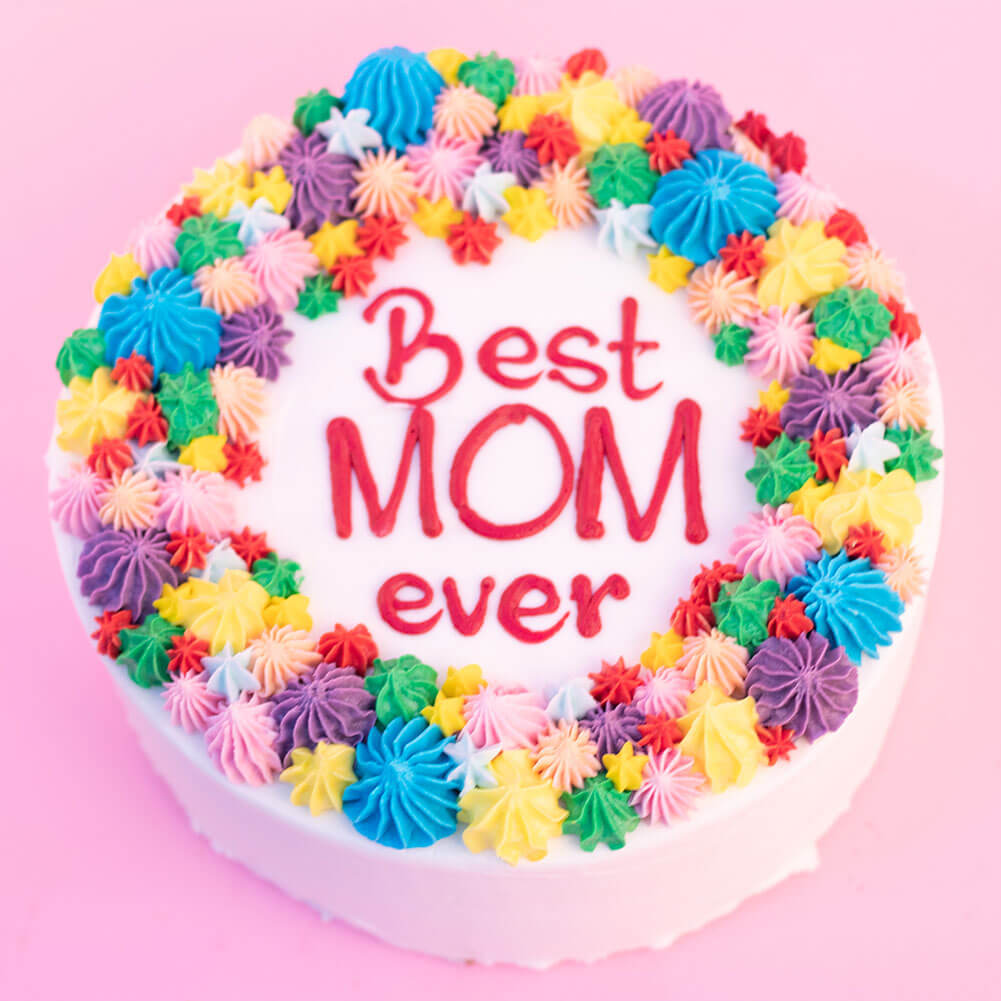 Supermom Cake 1 Kg : Gift/Send Mother's Day Gifts Online HD1113118 |IGP.com